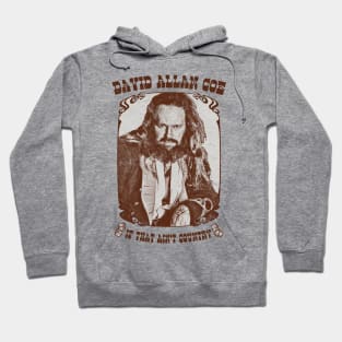 David Allan Coe / Retro Style Fan Design Hoodie